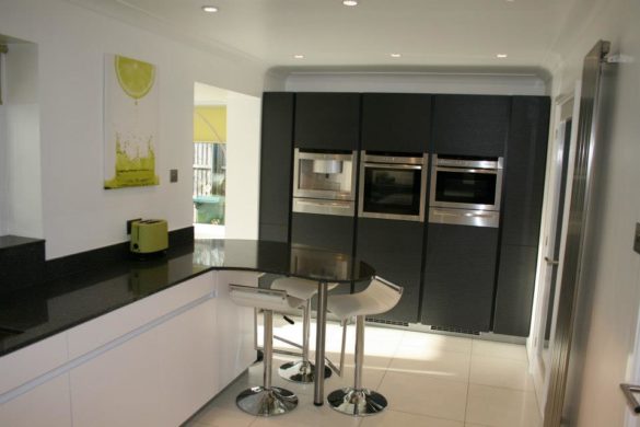 kitchen lighting scheme for a residential property