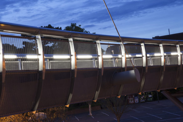 walkway bridge strip lighting