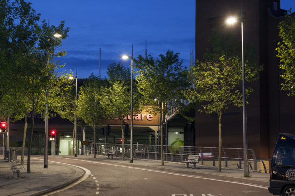 town centre street lighting