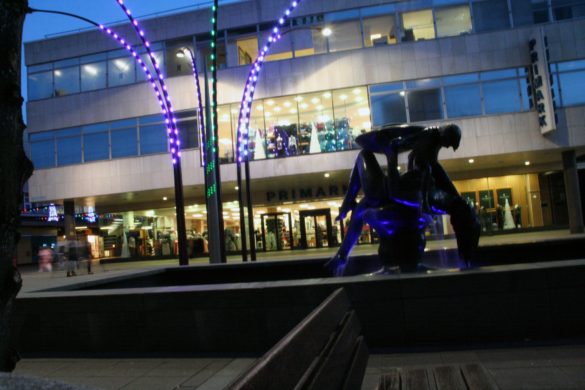 basildon town centre lighting scheme