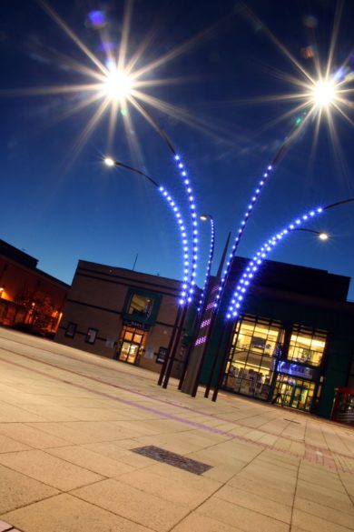 basildon town centre lighting scheme