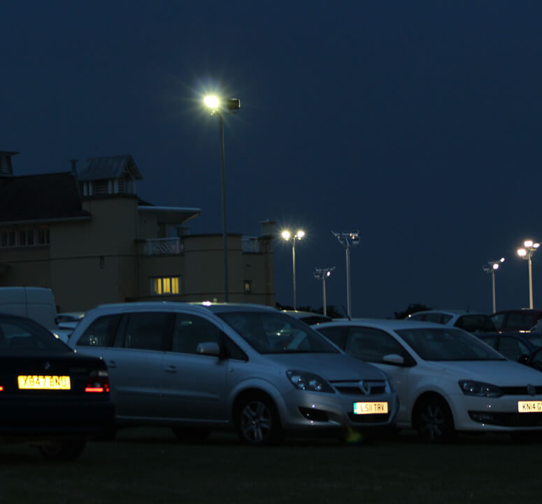 car park lighting for security