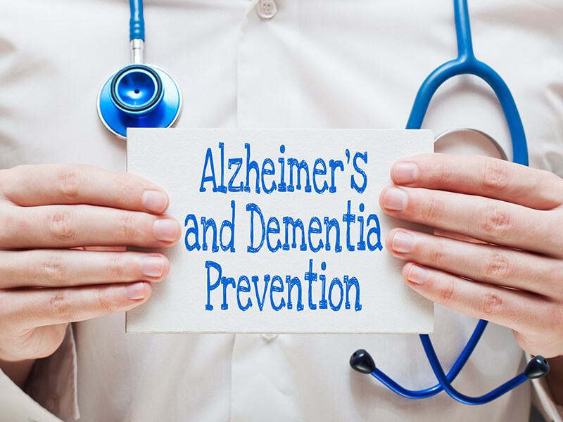 Alzheimer's and dementia prevention image