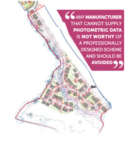 housing estate plan drawing